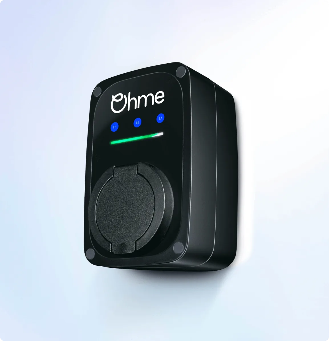 Ohme ePod 22 kW laadstation met Type 2 socket
