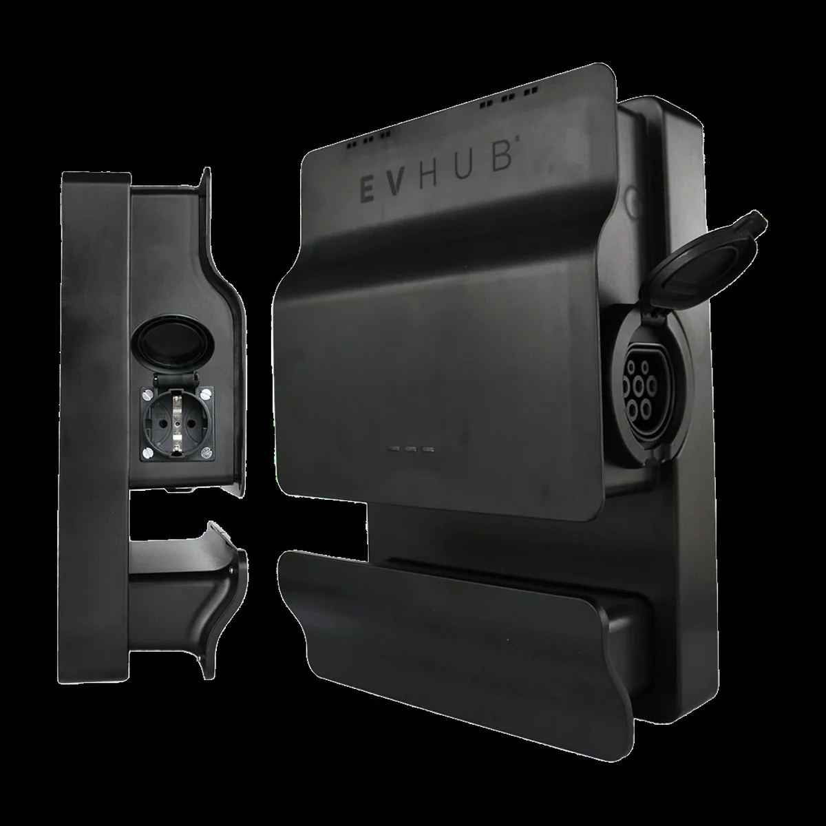 EVHub 22 kW laadpaal met type 2 contactdoos