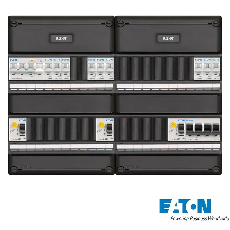 Eaton Systeem 55 groepenkast – 9 groepen + kookgroep