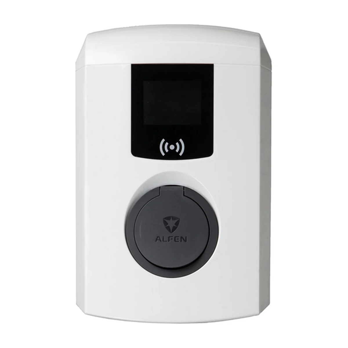 Alfen Eve Single Pro-line laadpaal met display en contactdoos
