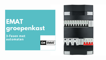 EMAT Groepenkasten Voor 3-fasen Hoofdaansluiting